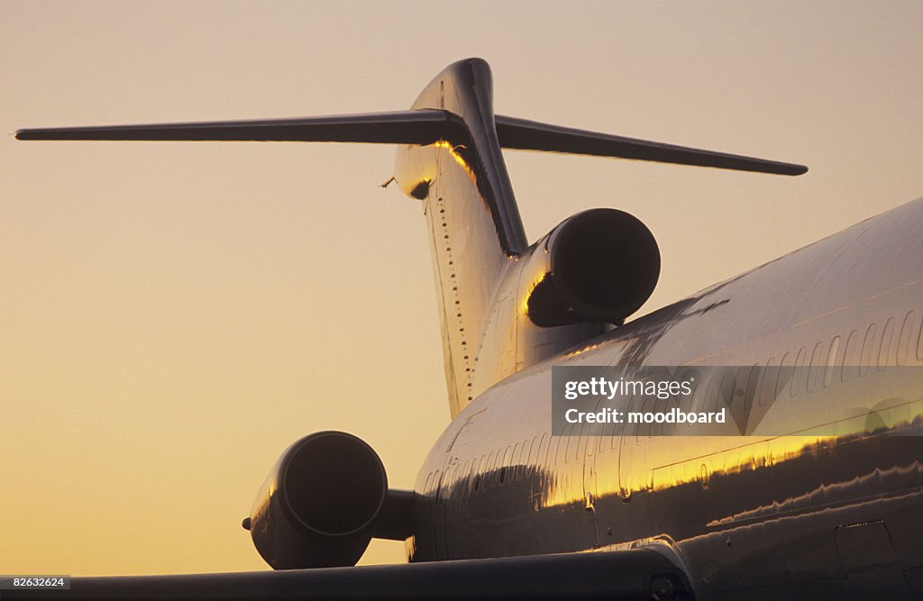 Fuselage and tailplane of Boeing 727