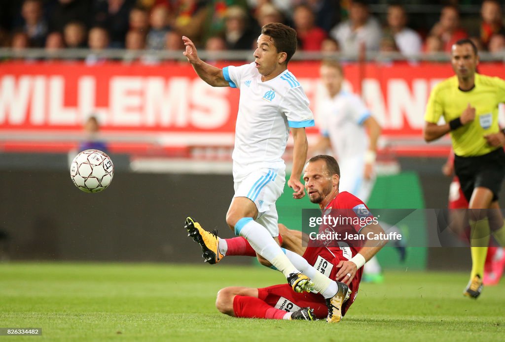 Oostende v Olympique de Marseille - UEFA Europa League Third Qualifying Round: Second Leg