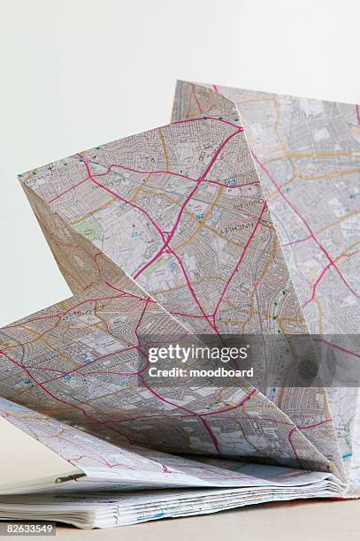 2,855 Folded Up Map Stock Photos, High-Res Pictures, and Images - Getty ...