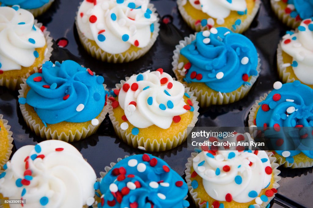 Patriotic Cupcakes