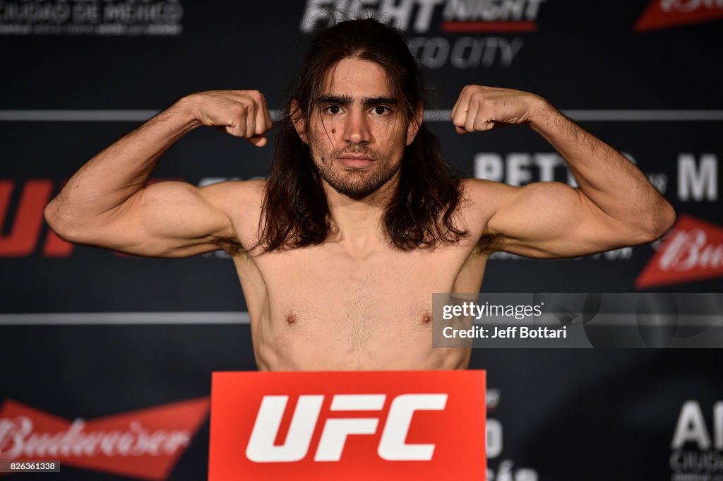UFC Fight Night Weigh-in
