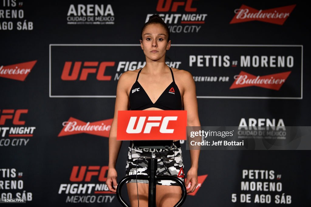 UFC Fight Night Weigh-in