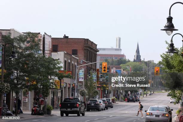 Simcoe Street in downtown Oshawa. Oshawa is among the top performing urban economies in the country, according to a Conference Board of Canada's...