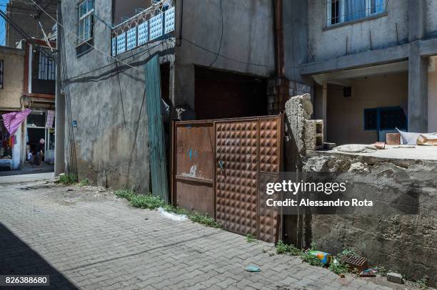 June 2015 - Ergani, Turkey. The house of the Kaya"u2019s family. Mutlu Kaya was shot in the head on the night of the 17th of May 2015. The victim of...