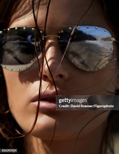 Model Isabeli Fontana poses for Madame Figaro on May 29, 2017 in Rio de Janeiro, Brazil. Sunglasses . PUBLISHED IMAGE. CREDIT MUST READ: David...