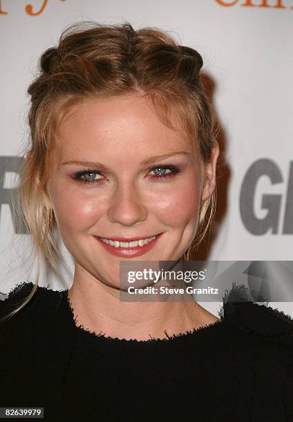 Actress Kirsten Dunst arrives to Glamour Reel Moments at the Directors Guild of America on October 9, 2007 in Los Angeles, California.