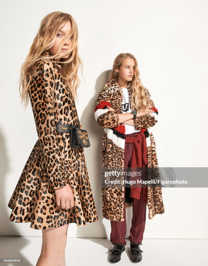 Tes Linnenkoper and Hanna Halvorsen, Madame Figaro, July 28, 2017