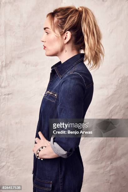 Actress Caity Lotz of CW's 'DC's Legends of Tomorrow' poses for a portrait during the 2017 Summer Television Critics Association Press Tour at The...