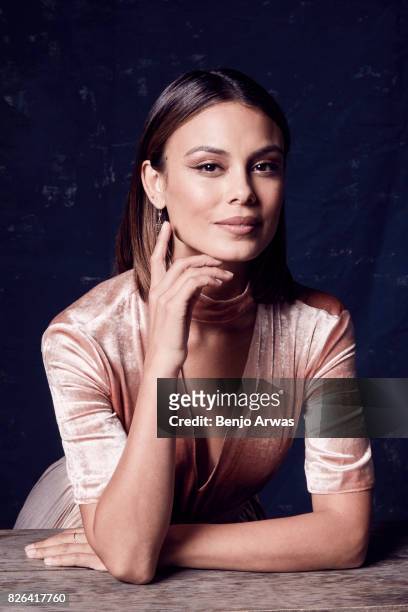 Actress Nathalie Kelley of CW's 'Dynasty' poses for a portrait during the 2017 Summer Television Critics Association Press Tour at The Beverly Hilton...