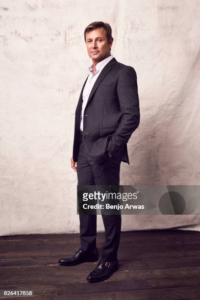 Actor Grant Show of CW's 'Dynasty' poses for a portrait during the 2017 Summer Television Critics Association Press Tour at The Beverly Hilton Hotel...