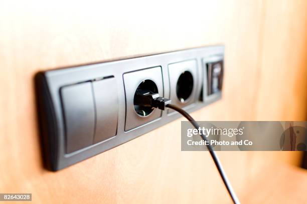 electicity - wall outlet stock pictures, royalty-free photos & images