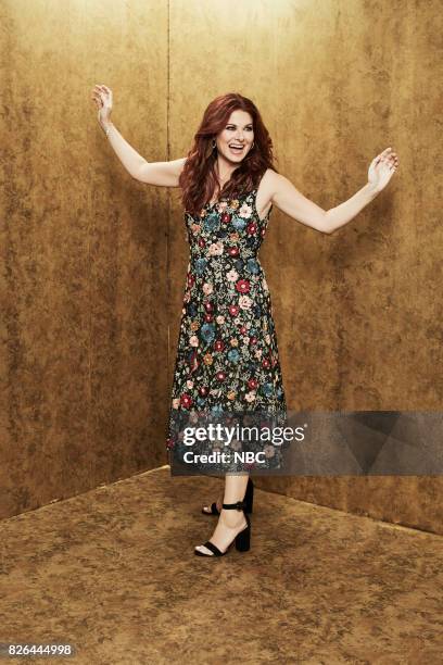 NBCUniversal Portrait Studio, August 2017 -- Pictured: Debra Messing, "Will & Grace" --