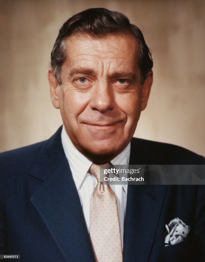 Portrait of Morley Safer