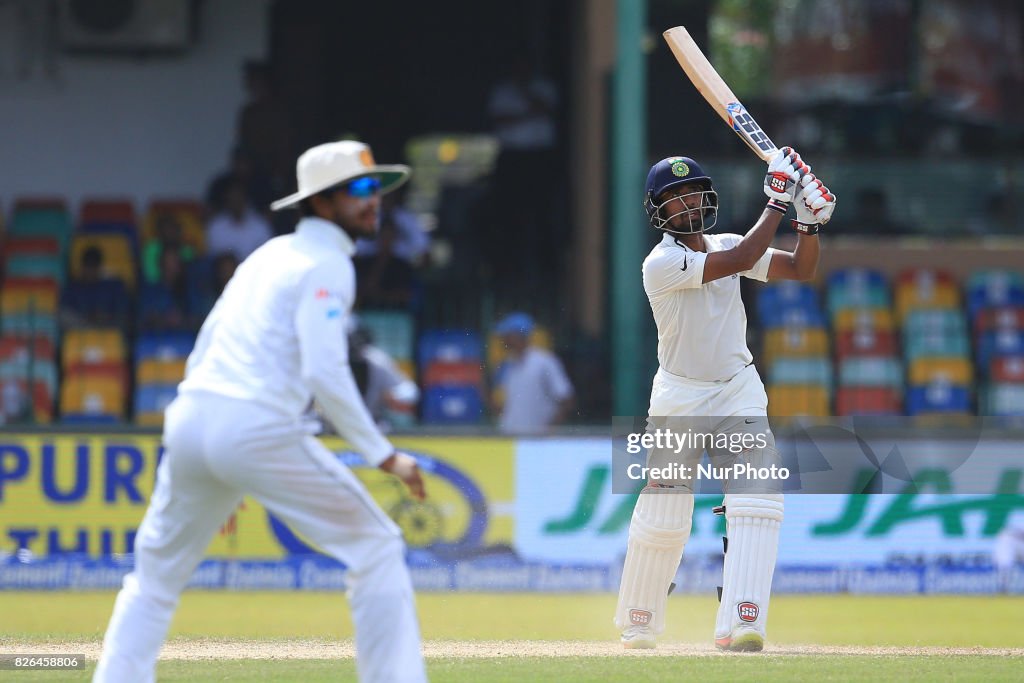 Sri Lanka v India - Cricket 2nd Test-2nd Day