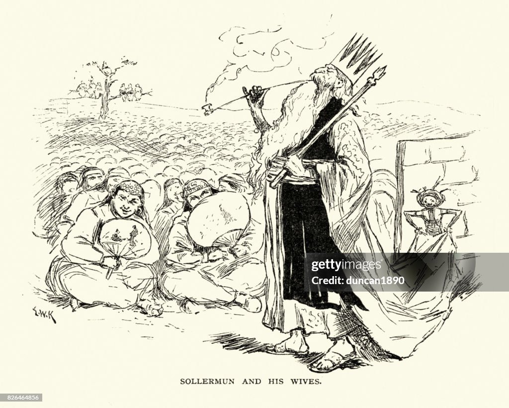 Adventures of Huckleberry Finn, Sollermun and his wives