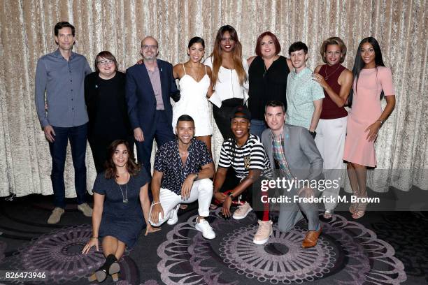 Creator/executive producer of 'How to Get Away With Muder' Peter Nowalk, GLAAD Director of Entertainment Research & Analysis, Megan Townsend,...