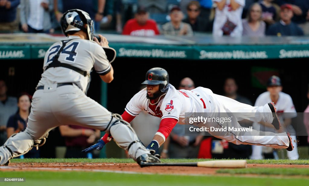 New York Yankees v Cleveland Indians