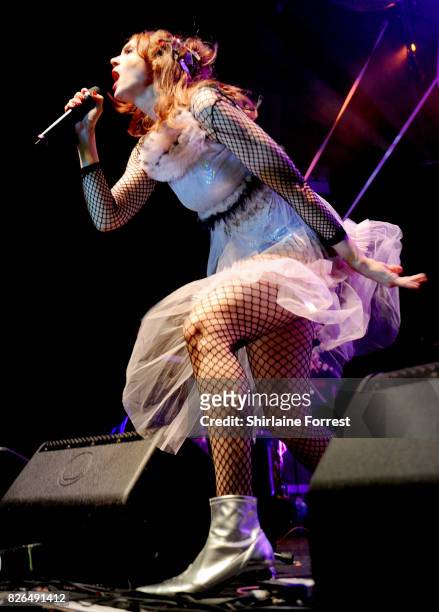 Kate Nash performs live on stage at The O2 Ritz Manchester on August 4, 2017 in Manchester, England.