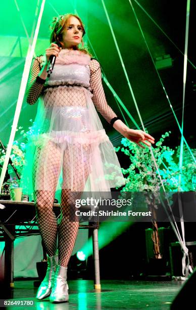 Kate Nash performs live on stage at The O2 Ritz Manchester on August 4, 2017 in Manchester, England.