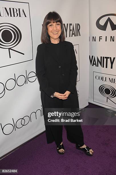 Lisa Robinson attends Vanity Fair & Bloomingdale's "The Beat of Chic" party during Mercedes-Benz Fashion Week Spring 2009 at Bloomingdales on...