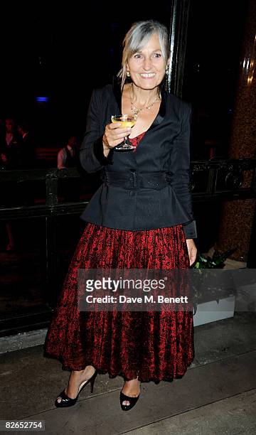 Sharman Macdonald attends the afterparty following the UK film premiere of 'The Duchess', at The Foreign and Commonwealth Office on September 3, 2008...