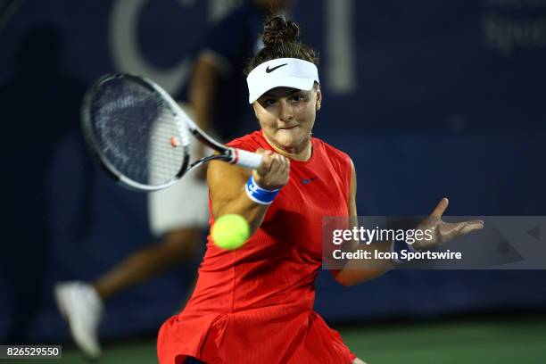 During day five match of the 2017 Citi Open on August 4, 2017 at Rock Creek Park Tennis Center in Washington D.C.