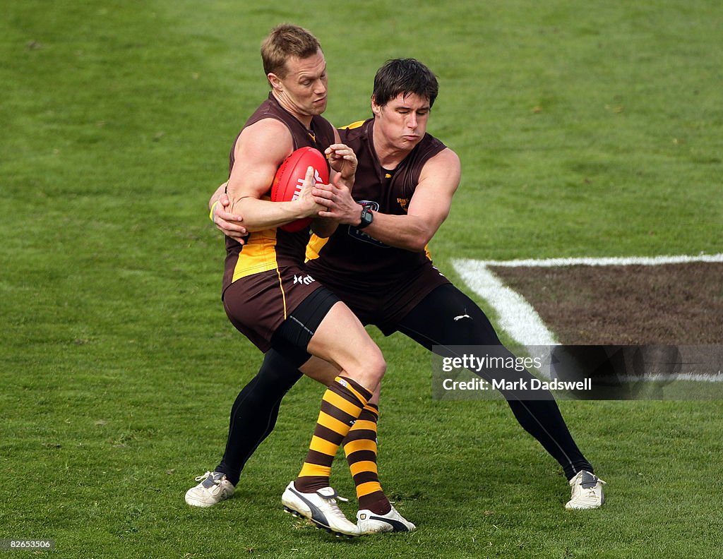 Hawthorn Training Session