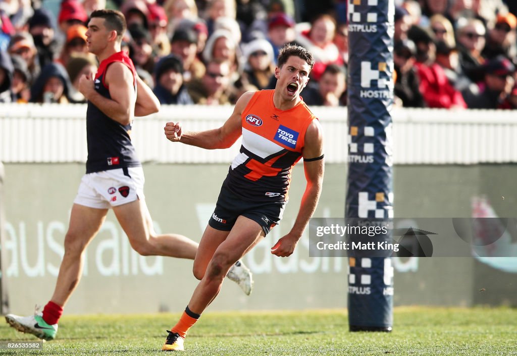 AFL Rd 20 - GWS v Melbourne