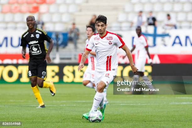 Vincent Marchetti of Nancy during the French Ligue 2 match between Nancy and Niort at Stade Marcel Picot on August 4, 2017 in Nancy, France.