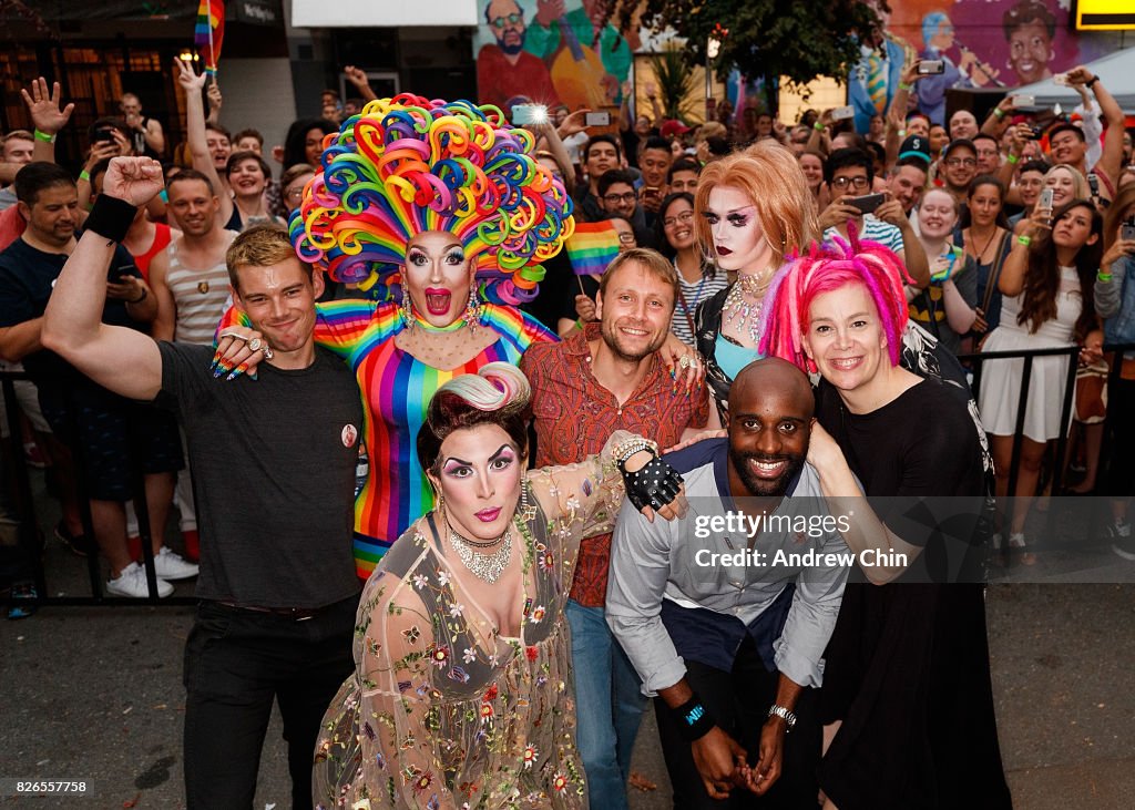 Netflix's "Sense8" Cast Attends Davie Street Block Party