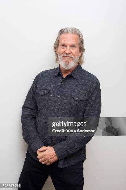 Jeff Bridges at "The Only Living Boy in New York" Press Conference at the Four Seasons Hotel on August 3, 2017 in Beverly Hills, California.
