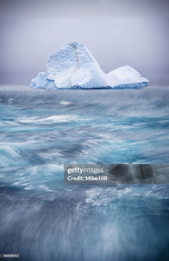 Iceberg in Rough seas