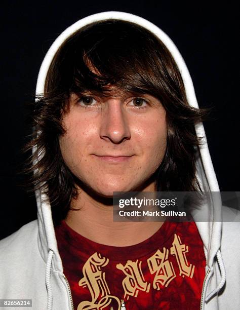 Musician/actor Mitchel Musso attends the Mattel Celebrity Retreat produced by Backstage Creations at Teen Choice 2008 on August 3, 2008 in Universal...