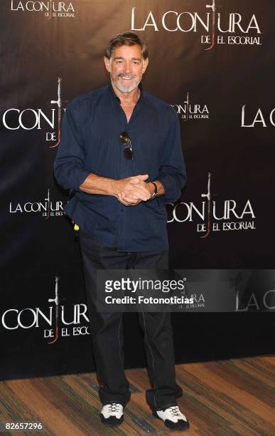 Actor Fabio Testi attends a Photocall for 'La Conjura de El Escorial' at the Sony Pictures Building on September 4, 2008 in Madrid, Spain.