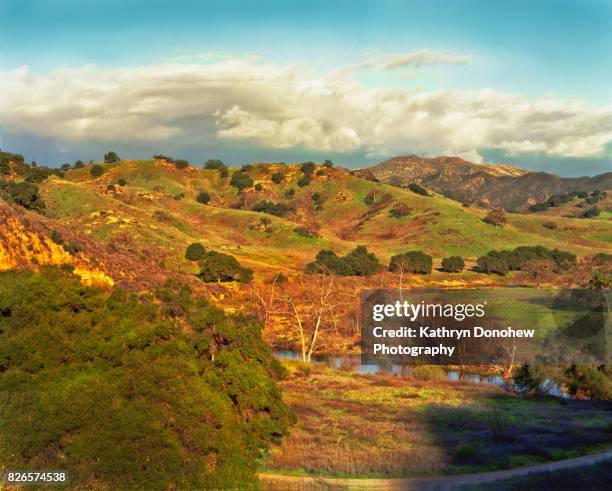 malibu creek state park - calabasas imagens e fotografias de stock