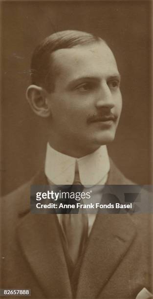 Otto Frank , father of Anne Frank, circa 1910.