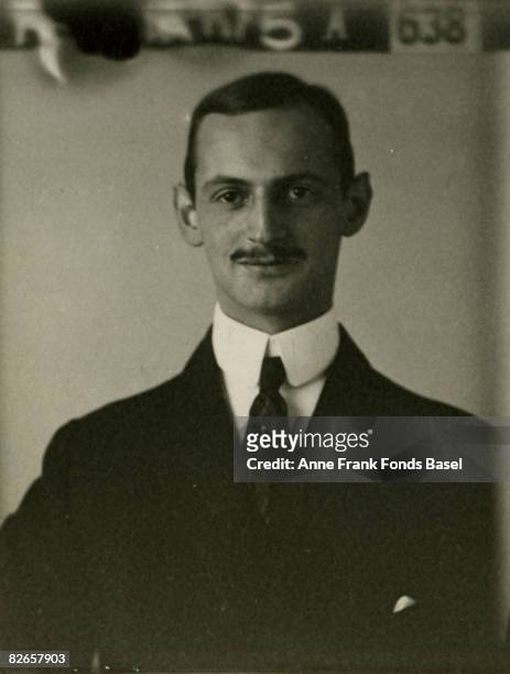 Otto Frank , father of Anne Frank, circa 1915.