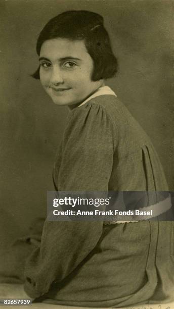 Margot Frank , elder sister of Anne Frank, 1937.