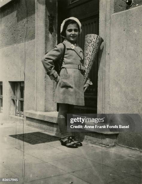 Margot Frank , elder sister of Anne Frank, in Frankfurt am Main, 6th April 1932.
