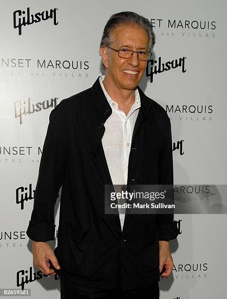 Producer Richard Perry arrives at the Gibson Through The Lens Exhibition on July 30, 2008 in West Hollywood, California.