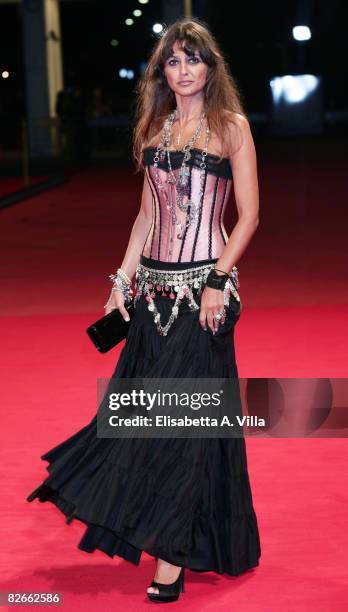 Actress Rosita Celentano attends the 'Yuppi Du' premiere during the 65th Venice Film Festival on September 4, 2008 in Venice, Italy.