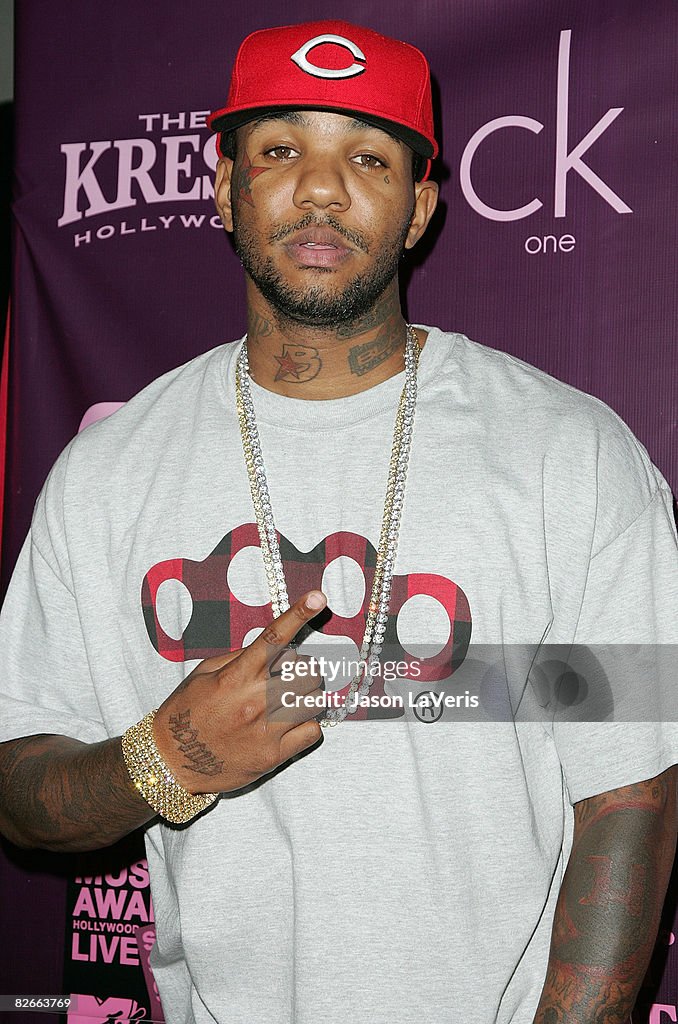 Famous Rapper In 2008 Rapper The Game attends 944 Magazine's official 2008 MTV Video Music ...