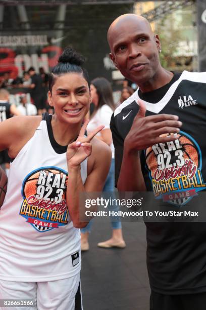 Laura Govan and Big Boy are seen on August 4, 2017 in Los Angeles, CA.