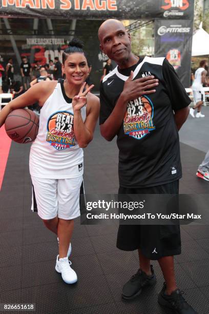 Laura Govan and Big Boy are seen on August 4, 2017 in Los Angeles, CA.
