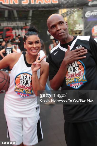 Laura Govan and Big Boy are seen on August 4, 2017 in Los Angeles, CA.