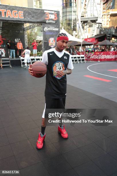 Tyga is seen on August 4, 2017 in Los Angeles, CA.