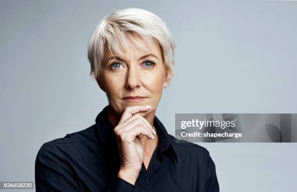 your outlook can shape your whole being - hand on chin stock pictures, royalty-free photos & images