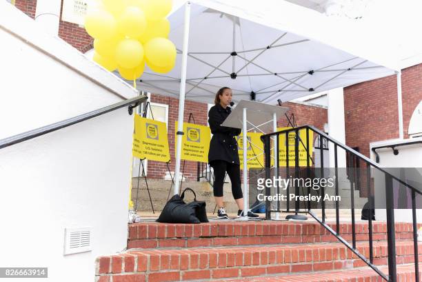 Kimberly Merlo attends Hope for Depression Research Foundation's Walk of Hope + 5K Run at Southampton Cultural Center on August 5, 2017 in...
