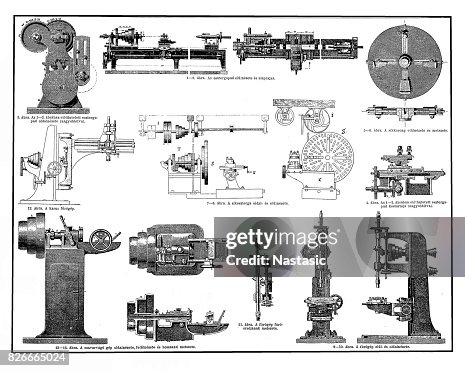 Machine Tools High-Res Vector Graphic - Getty Images