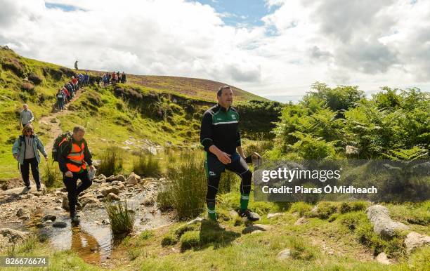 Louth , Ireland - 5 August 2017; Brendan Cummins of Tipperary makes his way to take his next shot during the 2017 M Donnelly GAA All-Ireland Poc Fada...